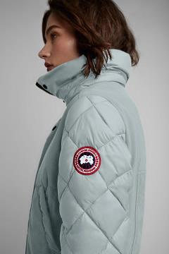 Chamarras Canada Goose Mujer Outlet - Berkley Chaqueta De Plumas Verdes Claro AY9805732